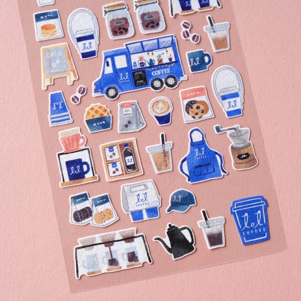 Stickers Série Foodtruck - Coffee Shop – Image 4